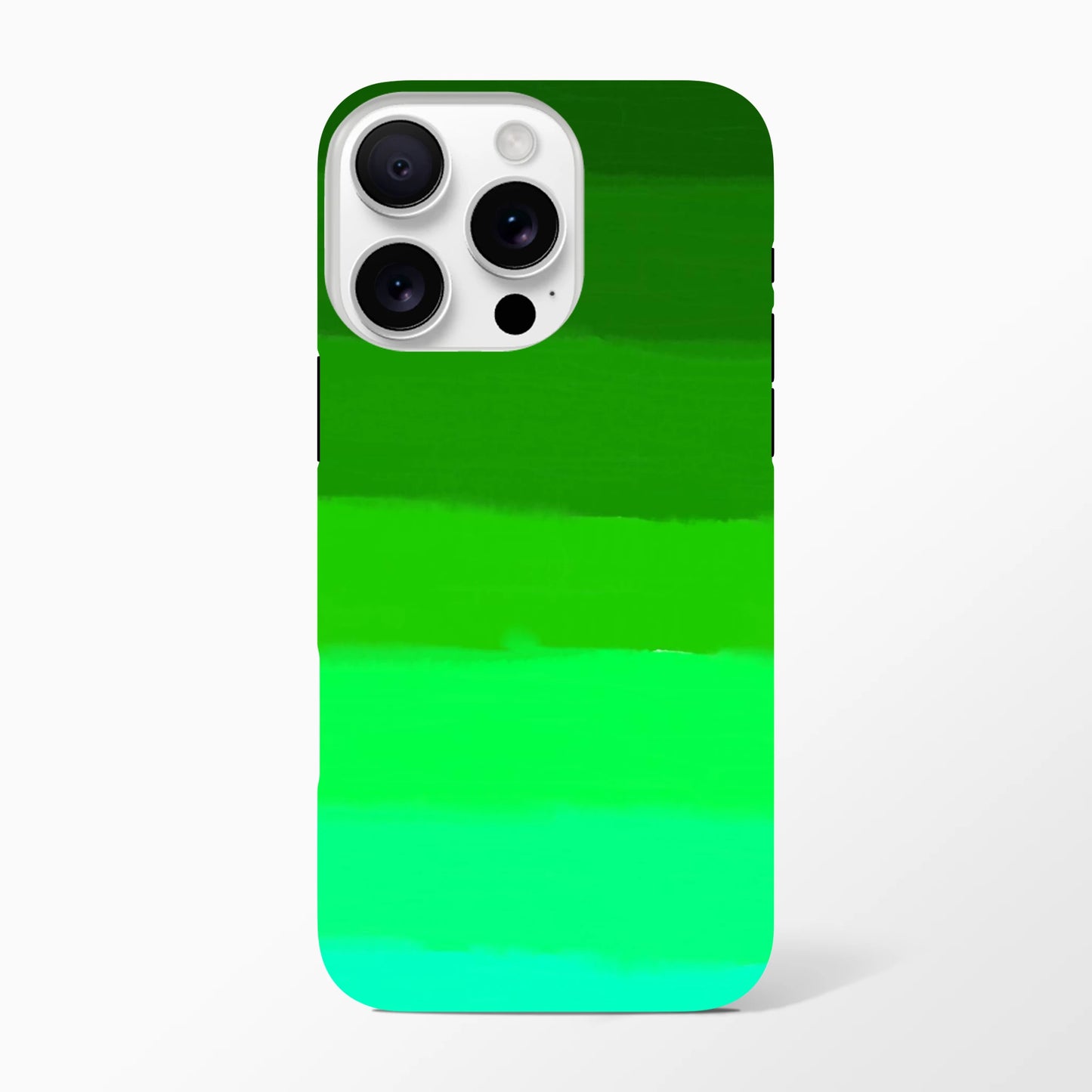 Green gradient iphone case by oliver lodge