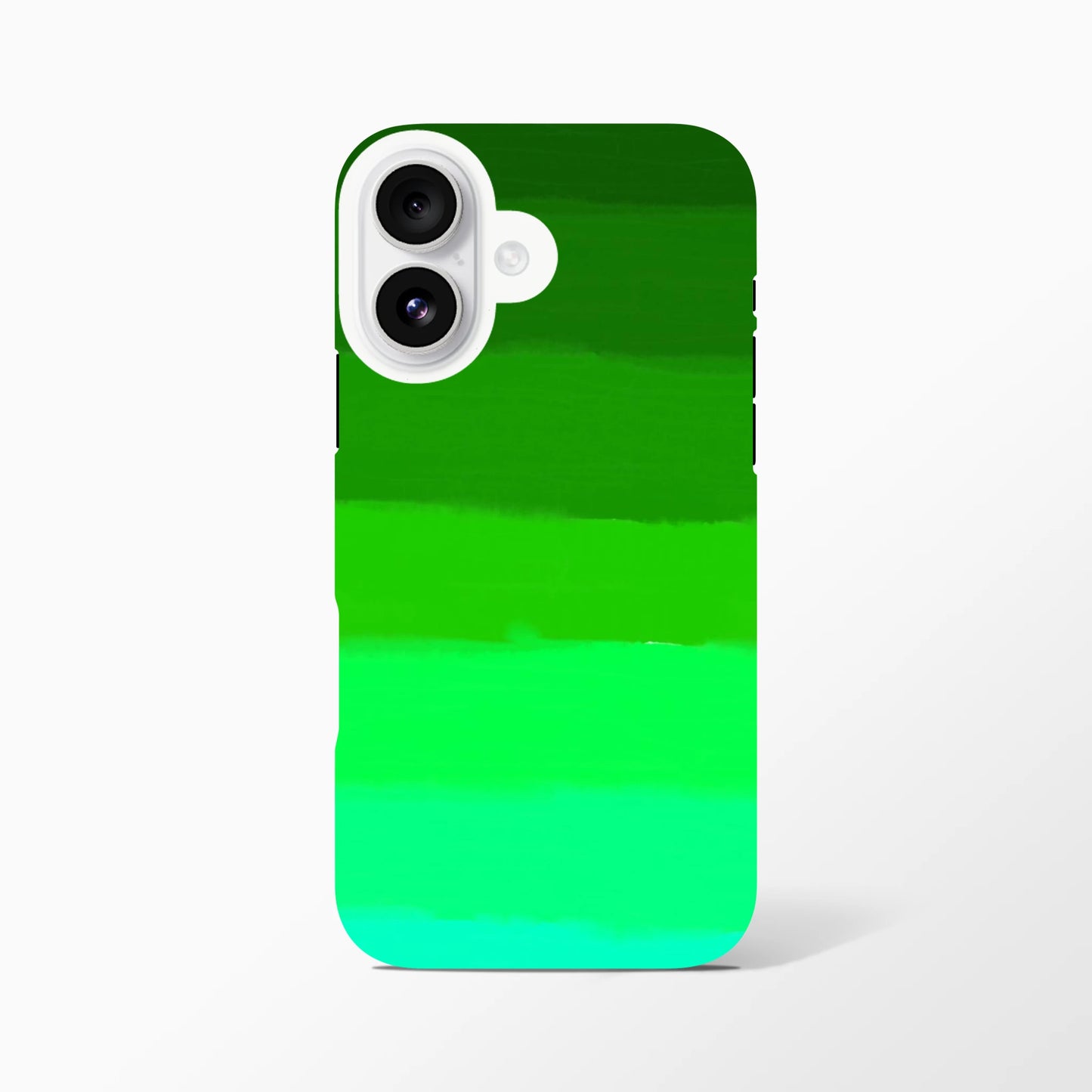 Green gradient iphone case by oliver lodge