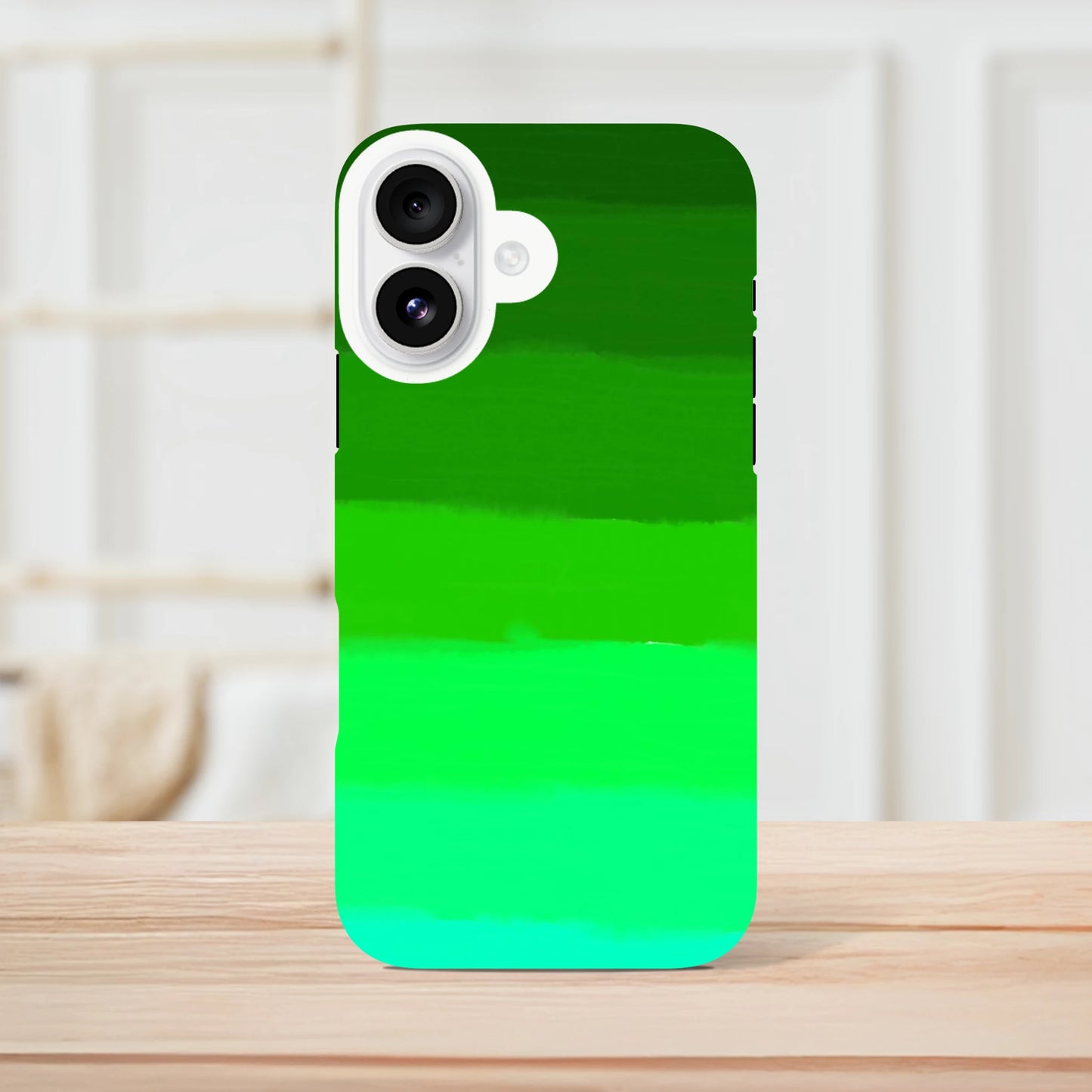Green gradient iphone case by oliver lodge
