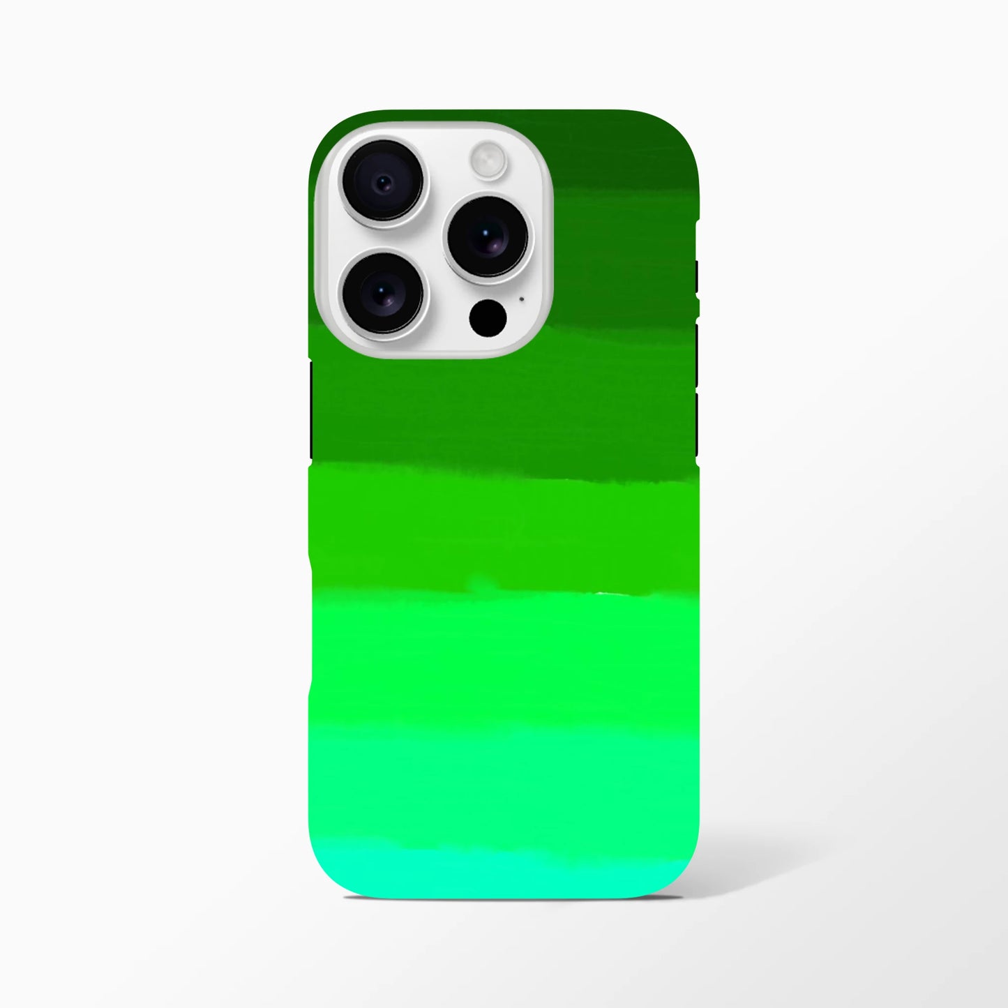 Green gradient iphone case by oliver lodge