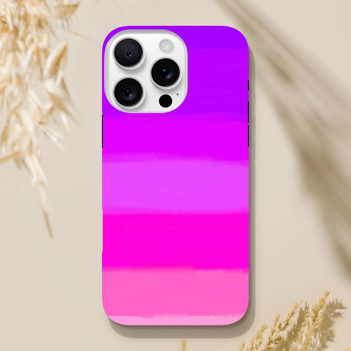 Pink gradient iphone case by oliver lodge