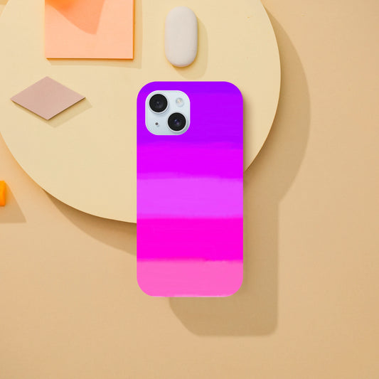 Pink gradient iphone case by oliver lodge