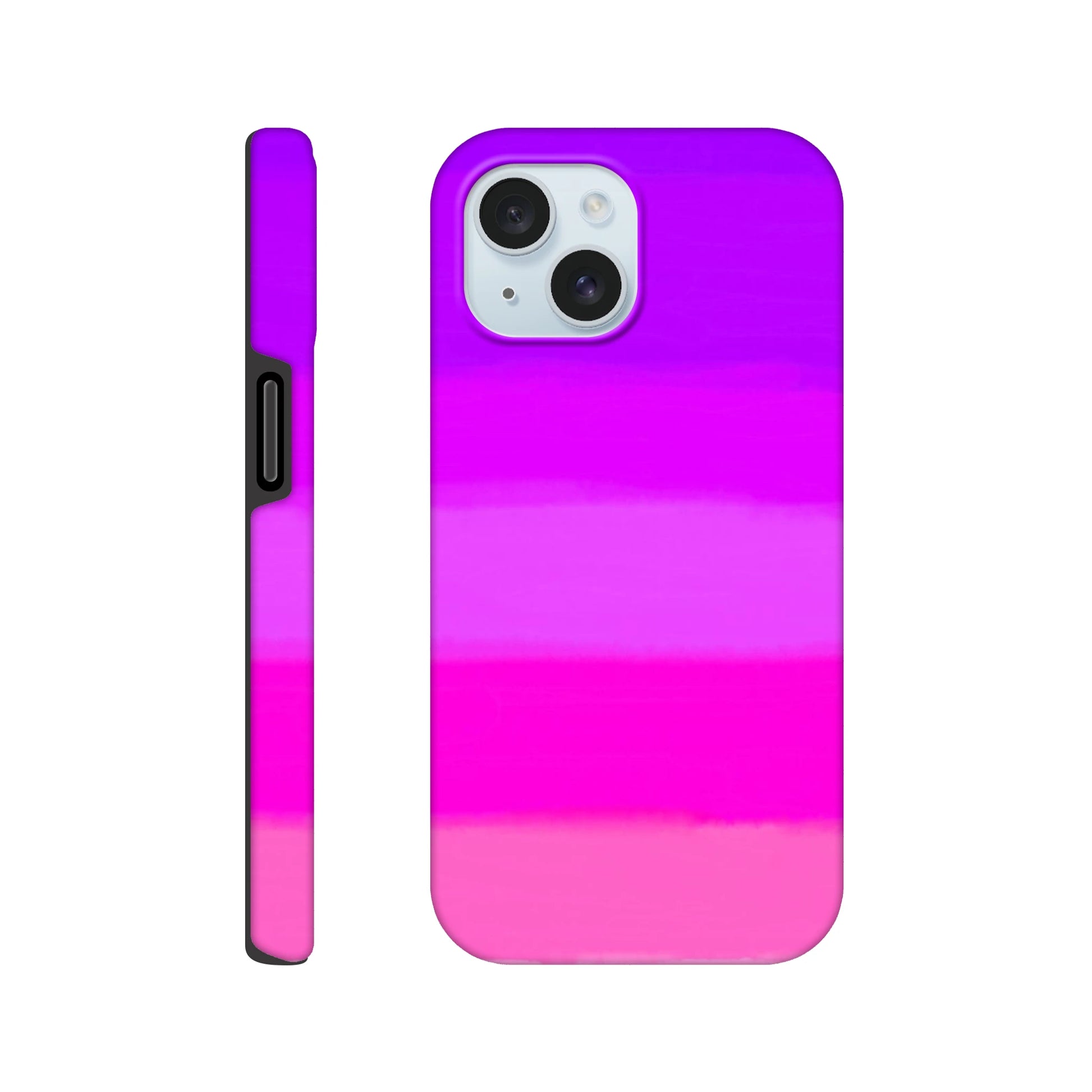 Pink gradient iphone case by oliver lodge