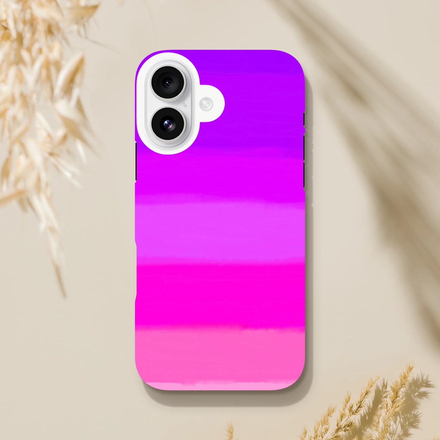 Pink gradient iphone case by oliver lodge
