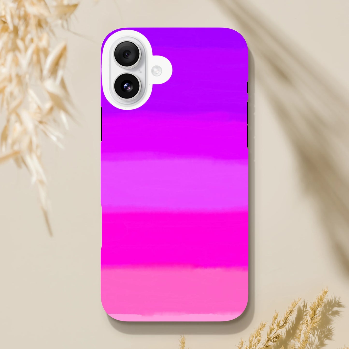 Pink gradient iphone case by oliver lodge